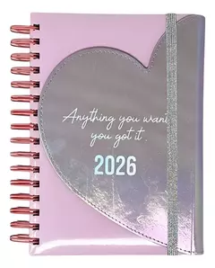 Agenda 2026 Quitapesares Mooving Stickers 2 Dias X Pagina - comprar online