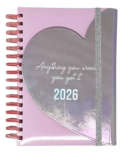 Agenda 2026 Quitapesares Mooving Stickers 2 Dias X Pagina - comprar online