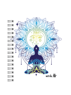 Agenda Nivel 10 2024 Top - Espiralada - Semana A La Vista - 13,5 X 18,5 Cm - Namaste - Libreria Saturno