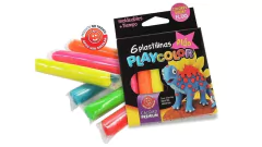 Plastilina Fluo Playcolor x 6