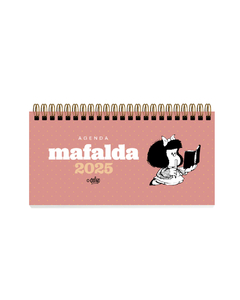 Agenda Mafalda 2025 - Pocket - Espiralada 11 x 15 Cm