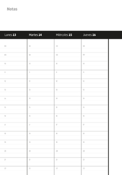 Agenda Fontanarrosa 2025 Semanal 13 X 19 Cm - tienda online