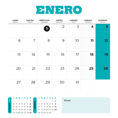 Calendario De Pared Quino 2025 en internet