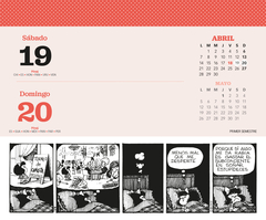 Calendario Mafalda 2025 Taco Escritorio 13x11 Cm en internet