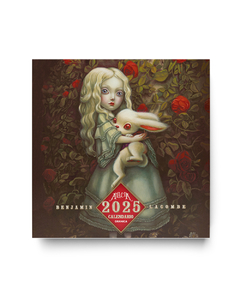 Calendario De Pared 2025 Alicia En El País De Las Maravillas 29 X 29 Cm 24 Páginas