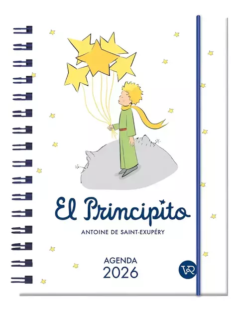 Agenda El Principito 2026 - Espiralada 13,5 X 18 Cm - comprar online
