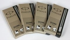 CARTUCHOS PARA LAPICERA PARKER X5 UNIDADES NEGRO