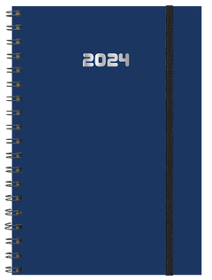 Agenda Cangini Filippi 2024 N8 Espiral Semanal Gofrada 17x24