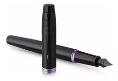 Lapicera Pluma Parker Im Vibrant Ring Purpura Caja Original - comprar online