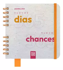 Agenda 2025 Nuevas Chances 16x16 Dia Por Pagina Big Life