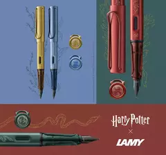 Set 4 Plumas Harry Potter De Lamy Al-star: Hogwarts Limitd - Libreria Saturno