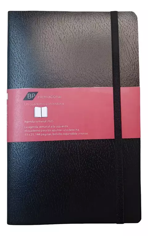 Agenda 2026 Bp Semanal 13x21cm Tapa Flex Tipo Moleskine - comprar online