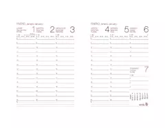Repuesto de Agenda Nivel 10 2025 - Top - Semana A La Vista - 14 X 19 Cm - comprar online