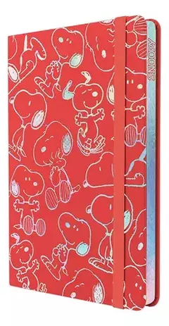 Cuaderno Libreta Snoopy Mooving Notes A5 Tapa Dura Rayado - comprar online