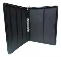 Carpeta Legajo Simil Cuero C/cierre Gancho Rebatible Econ. - comprar online