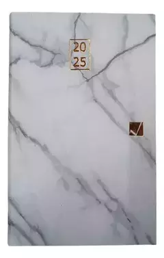 Agenda Citanova Leo 2025 Encuadernada Diaria Marble 10x16 Cm