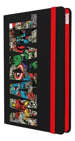 Cuaderno Libreta Mooving Notes Marvel A5 Tapa Dura 96 Hojas - comprar online