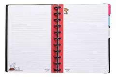 Cuaderno A Discos Mooving Loops Carta Snoopy Inteligente - Libreria Saturno