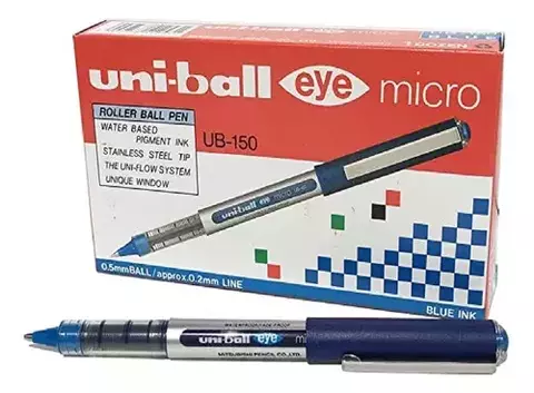 Roller Uniball Eye - 150 O 157 - Caja X 12 - Color De La Tinta Azul