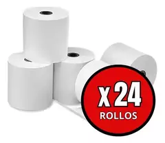 24 Rollos Térmicos 80mm X 45mts Husares Mejor Precio Epson