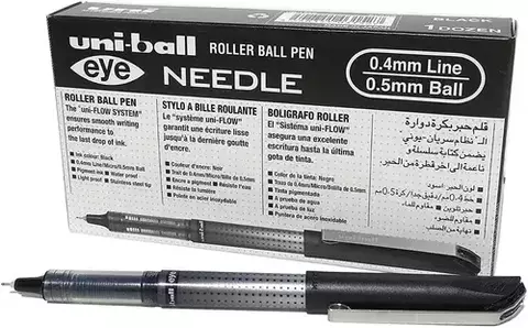 Roller Uniball Vision Needle 185 X5 Unidades