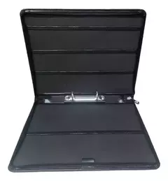 Carpeta A4 Simil Cuero C/cierre Gancho Rebatible Economico - Libreria Saturno