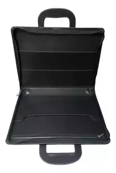 Carpeta Maletin Legajo Simil Cuero C/cierre Manija Rebatible - Libreria Saturno