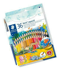 Lápices De Colores Acuarelables Staedtler Noris Club X 36 - comprar online