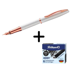 Lapicera Pluma Pelikan Jazz Noble Elegance + Cartuchos X 6un - comprar online