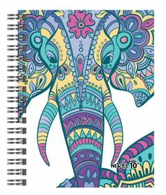 Agenda Nivel 10 2025 Bonjour Espiral Elefante Diaria 16x22 en internet