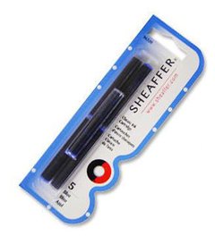 CARTUCHOS PARA LAPICERA SHEAFFER NEGRO - comprar online