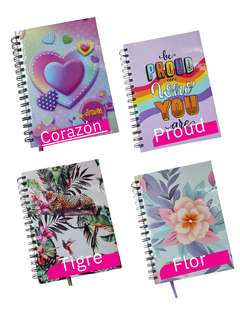 Agenda Arwen 2025 Diaria Espiral Línea Beauty N8 17x22cm - comprar online