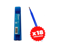 Repuesto Borrable Roller Olami Borra Borra X 18 Cartuchos