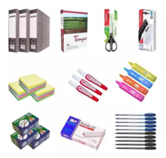 Set Combo De Oficina Completo Con Resma A4 30 Piezas Total