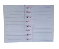 Cuaderno Inteligente Decorline Linea Colores 14 X 21 Cm - Libreria Saturno