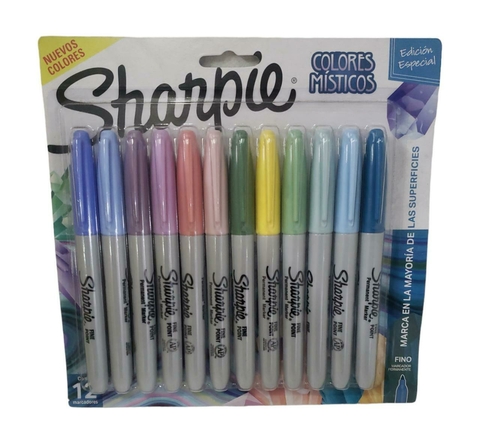 Marcadores Sharpie Mistico X 12 Unidades