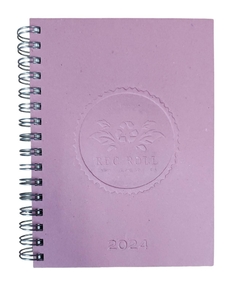 Agenda Rec Roll 2024 N° 8 - Página Por Día - Espiralada - Clásica 15 X 21 Cm - Libreria Saturno