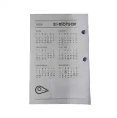 Taco Calendario Morgan 2026 8,5 X 13 Cm X 10 unidades en internet