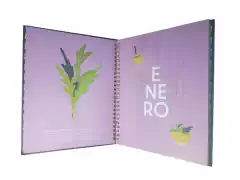 Agenda Bruja Pop 2025 Herbolaria Espiral Semanal 17x22 - comprar online