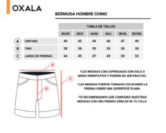 Bermuda gabardina chino habano en internet
