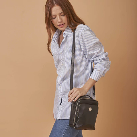 Bandolera Tina negro