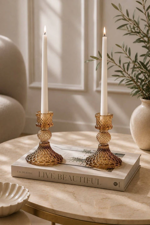 CANDELABRO GOLDA COFFEE