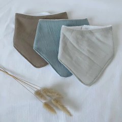 Babero Bandana Gasa - Olita Love