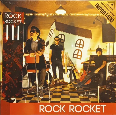 Rock Rocket - LP importado colorido - Novo