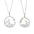 Collar doble: Principito y Zorro