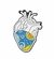 Pin - corazón Van Gogh - comprar online