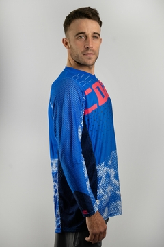 Remera MTB- COZY AZUL - - comprar online