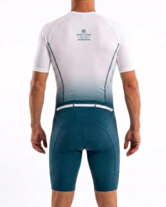 Enterito Triatlón Unisex Chroma Verde Petroleo - comprar online