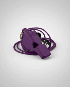 Silbato Fox 40 Mini Plastico Arbitro Profesional Correa Color Violeta - comprar online