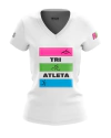 Remera Romi Palacio Triatleta 24 Blanco - ROMI PALACIO - Cozy Sport-